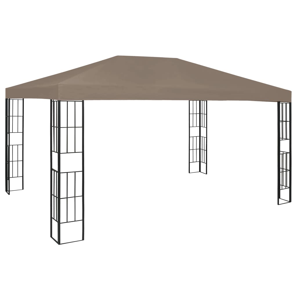 Gazebo Vidaxx 4x3m tortora