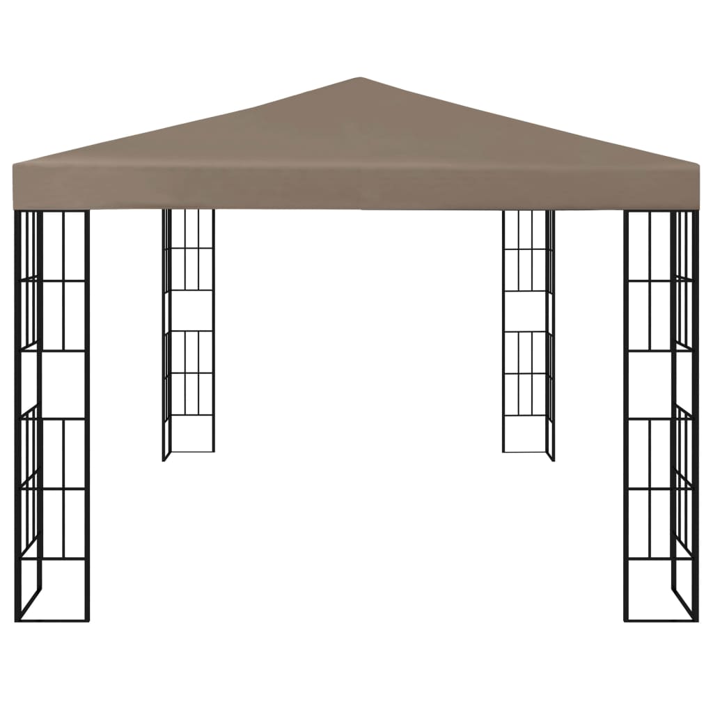 Gazebo Vidaxx 4x3m tortora