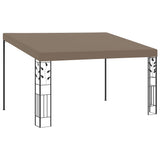 VidaXL Wandprieel 4x3x2,5 m taupe - afbeelding 1