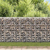 Muro de Vidaxl Schanskorf con tapas 200x60x100 cm de acero galvanizado