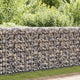 Muro de Vidaxl Schanskorf con tapas de 300x30x100 cm de acero galvanizado