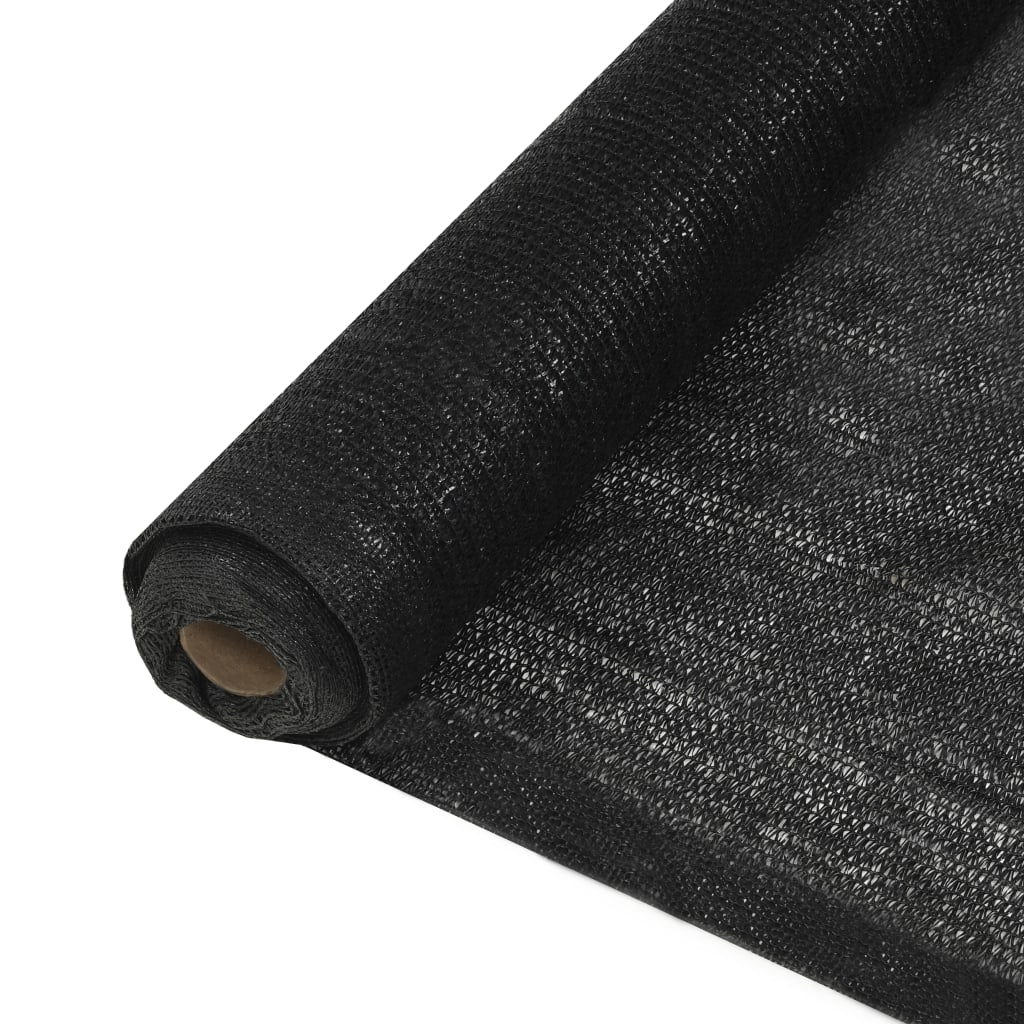 VidaXL red de privacidad 150 g m² 1,5x50 m HDPE negro