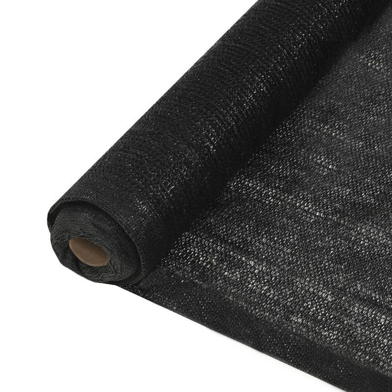 Vidaxl privacynet 150 g m² 1,5x50 m hdpe zwart