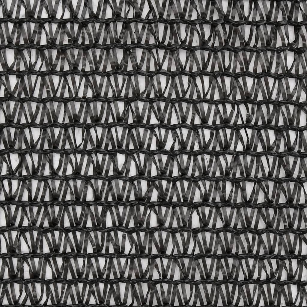 VidaXL red de privacidad 150 g m² 1,5x50 m HDPE negro