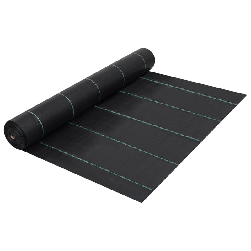 Vidaxl Carrot Cloth 1x200 m PP nero
