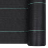 Vidaxl Carot Cloth 2x150 m PP nero