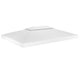 Vidaxl prieeldak 2-laags 310 g m² 4x3 m wit