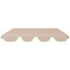 Vidaxl Still di sostituzione per panca oscillante 150 130x105 70 cm beige