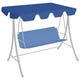 Vidaxl Still di sostituzione per panca oscillante 150 130x105 70 cm blu