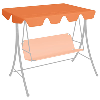 Vidaxl Still di sostituzione per panca oscillante 150 130x105 arancione da 70 cm