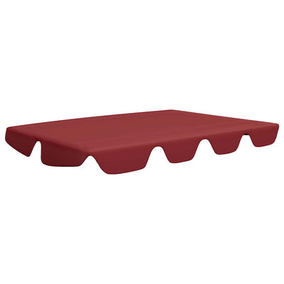 Vidaxl Still di sostituzione per panca oscillante 150 130x105 70 cm Vino rosso