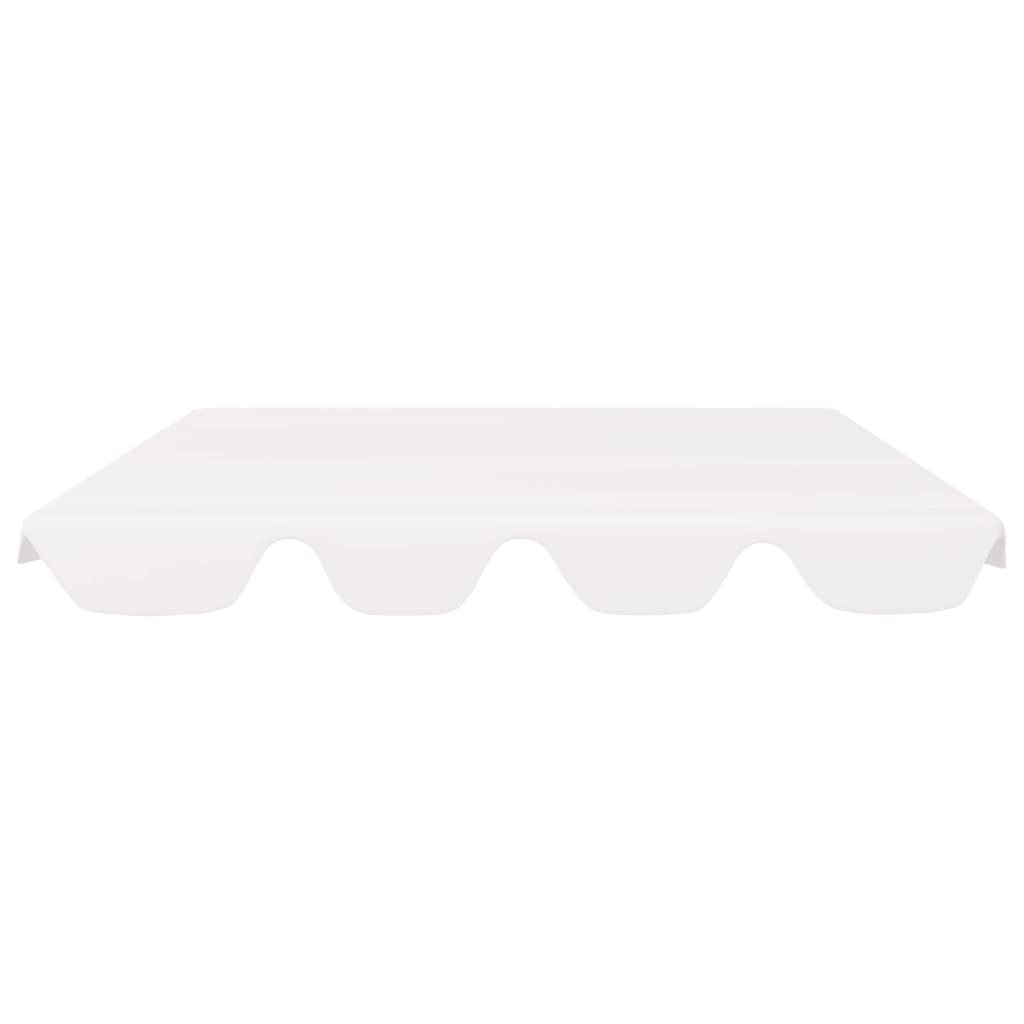 Vidaxl Still di sostituzione per panca oscillante 150 130x105 70 cm bianco