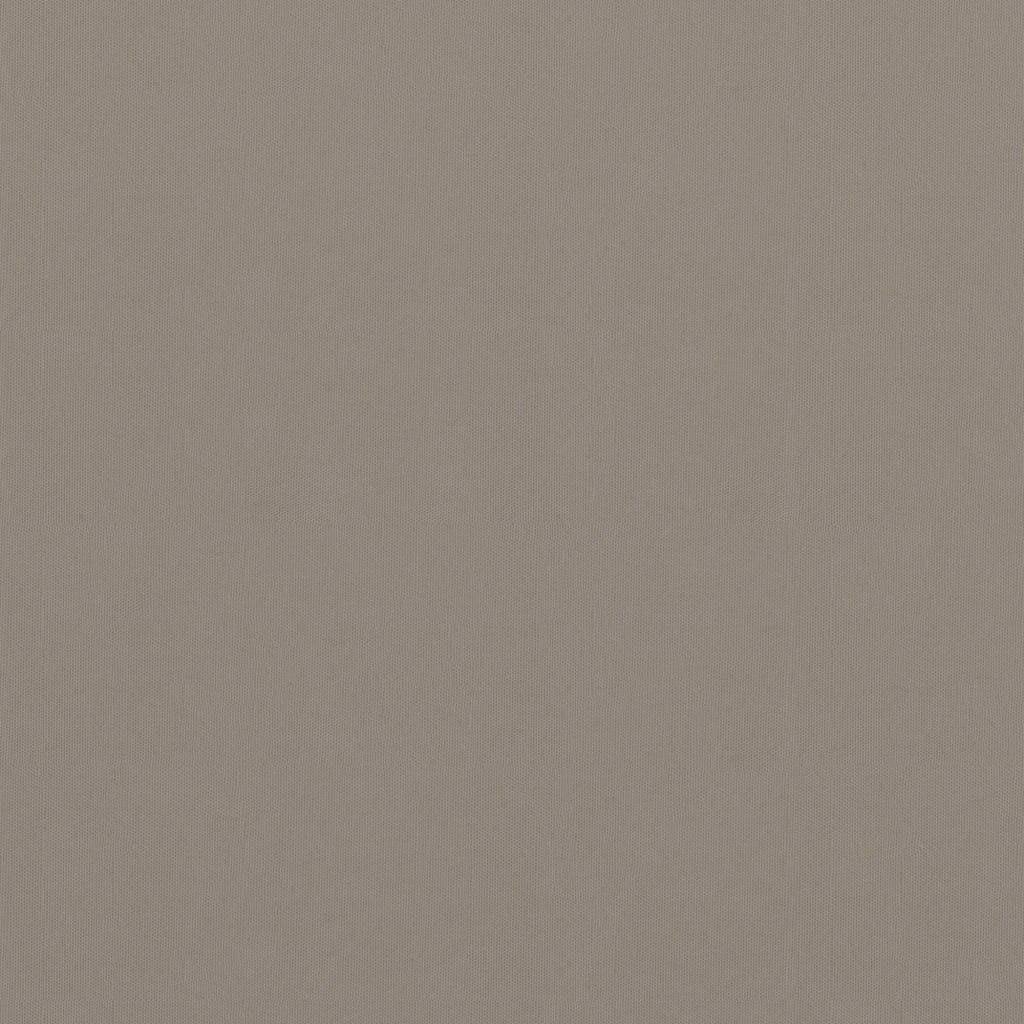 Vidaxl Balcony Screen 75x300 cm Tessuto Oxford Taupe