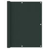 Pantalla de balcón Vidaxl 120x300 CM Oxford Fabrics Dark Green
