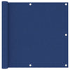 Pantalla de balcón Vidaxl 90x400 CM Oxford Fabric Blue