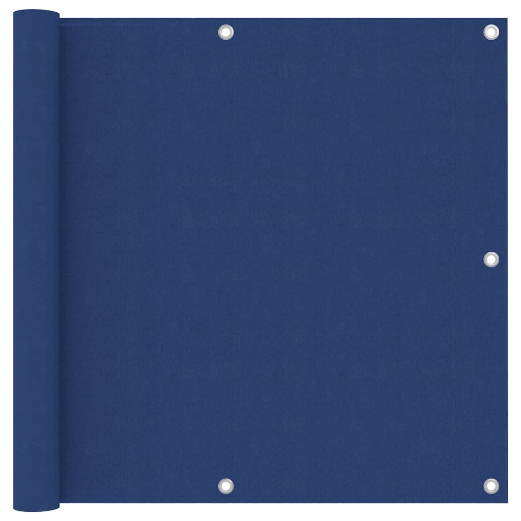 Pantalla de balcón Vidaxl 90x400 CM Oxford Fabric Blue