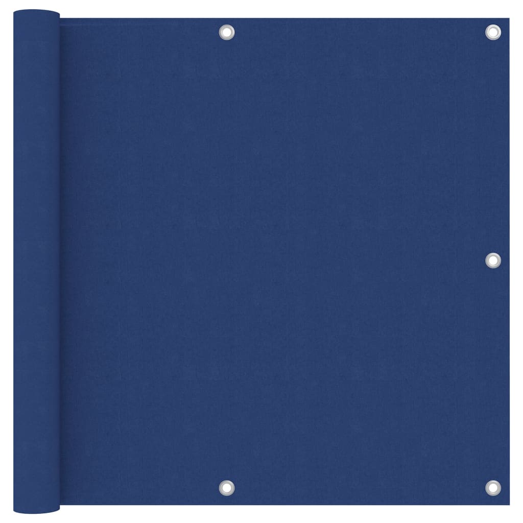 Pantalla de balcón Vidaxl 90x500 CM Oxford Fabric Blue