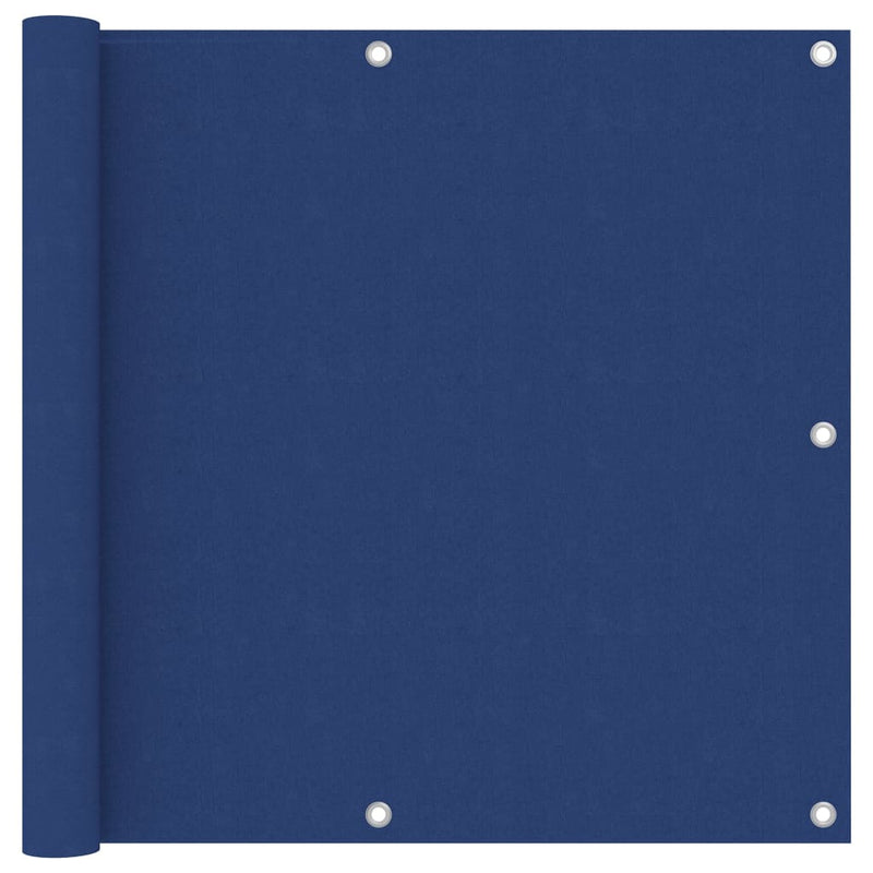 Pantalla de balcón Vidaxl 90x500 CM Oxford Fabric Blue