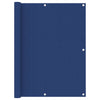 Vidaxl Balcony Schermata 120x300 cm tessuto blu Oxford