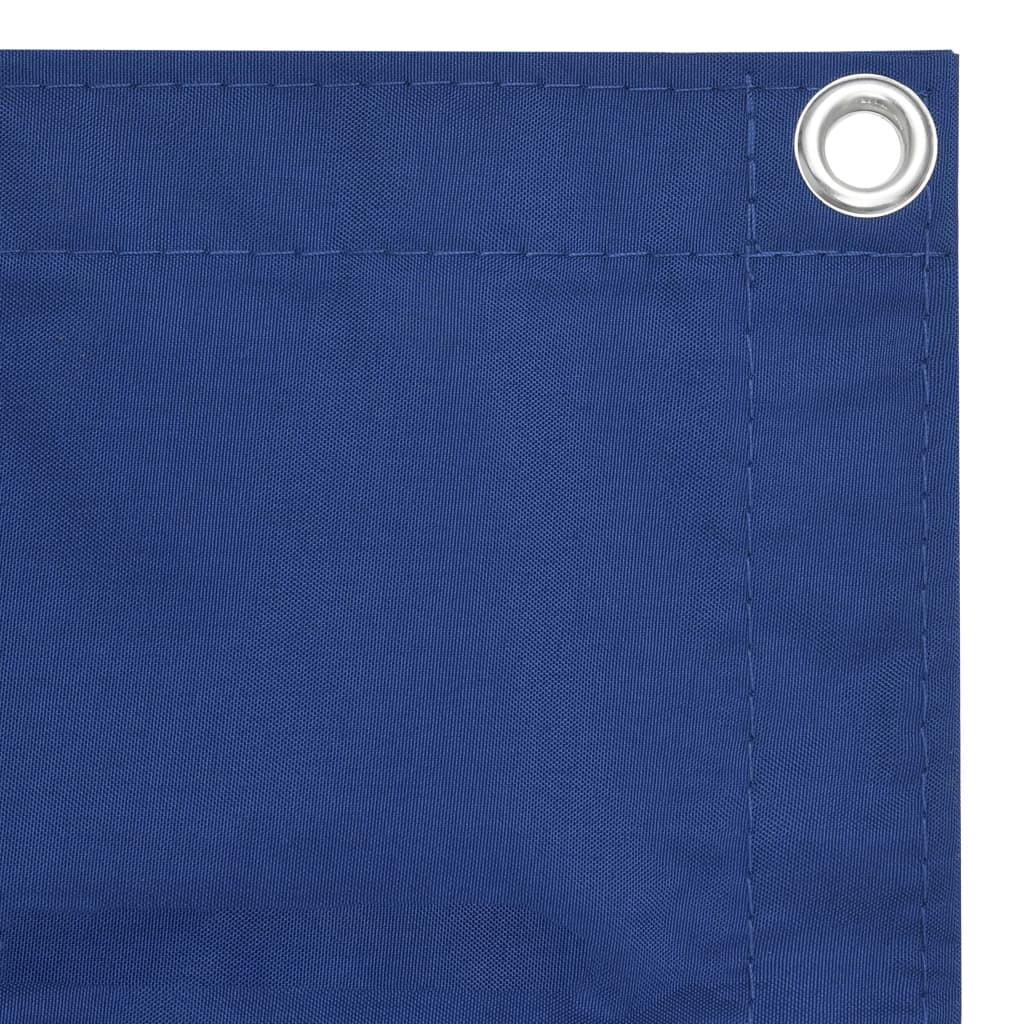 Pantalla de balcón Vidaxl 120x300 CM Oxford Fabric Blue