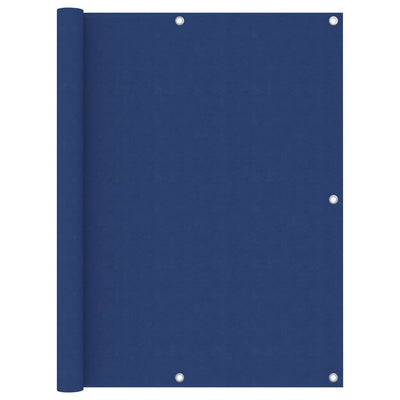 Vidaxl Balcony Schermata 120x600 cm tessuto blu Oxford