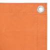 Paravento per balcone Vidaxx 90x600 cm tessuto oxford arancione
