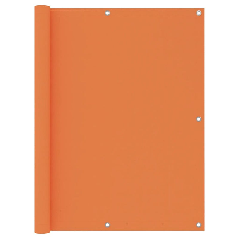 Pantalla de balcón Vidaxl 120x300 CM Oxford Fabric Naranja