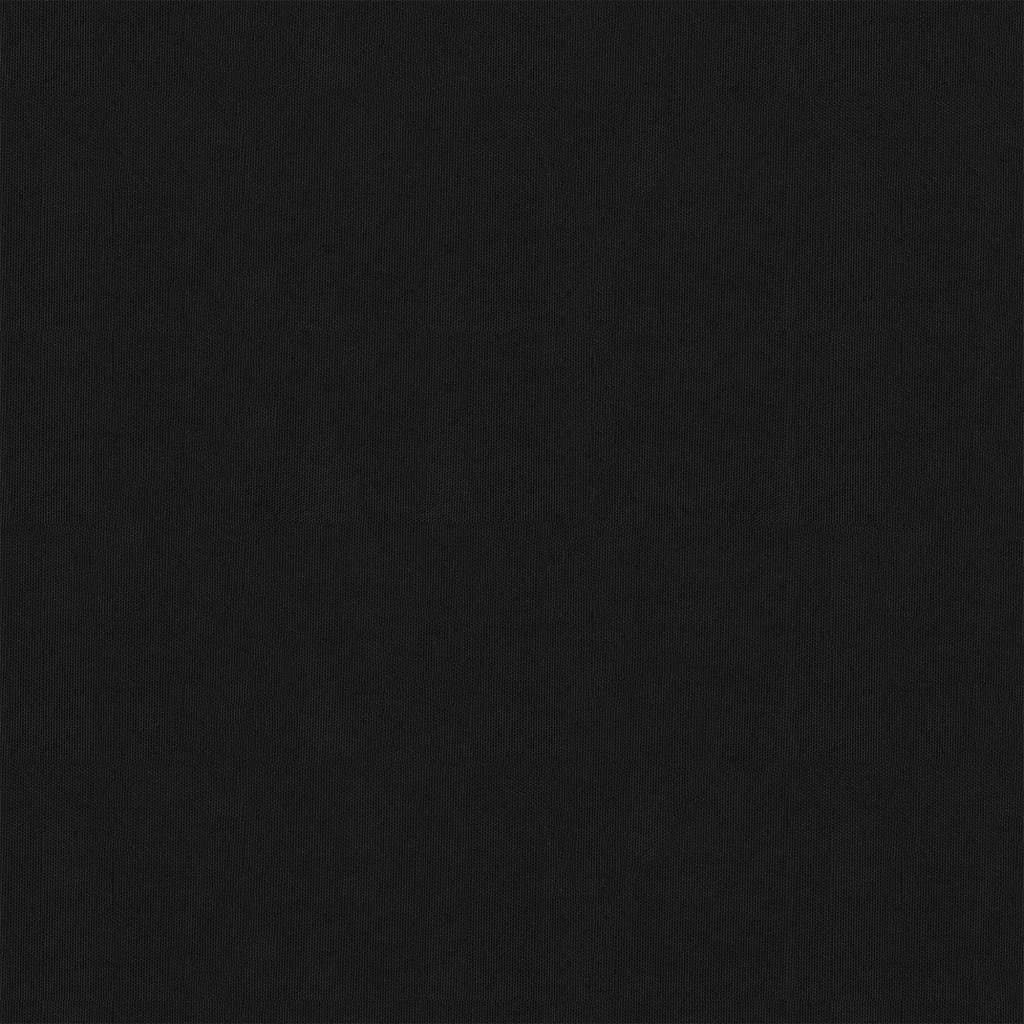 Pantalla de balcón Vidaxl 90x500 CM Oxford Fabric Negro