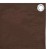 Vidaxl Balcony Schermata 75x400 cm tessuto Oxford marrone