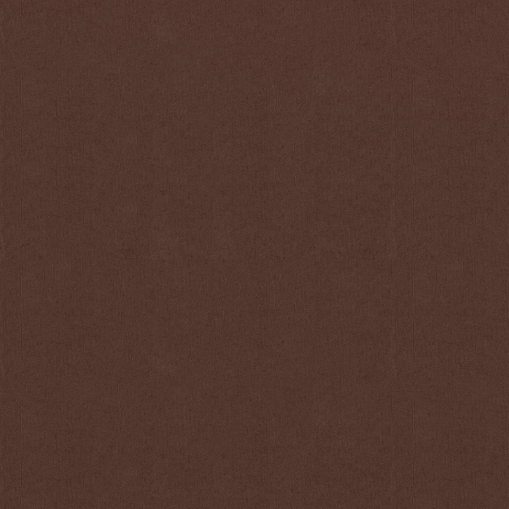 Pantalla de balcón Vidaxl 90x400 cm Oxford Fabric Brown