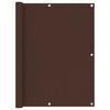 Pantalla de balcón Vidaxl 120x300 CM Oxford Fabric Brown