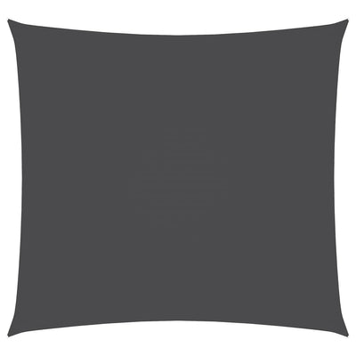 Vidaxl Sun Shade Square 2,5x2,5 M tessuto Oxford antracite