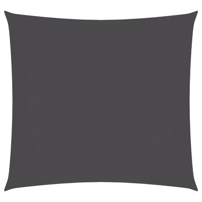 Vidaxl Sun Shade Square 3x3 M Tessuto Oxford Antracite -Colorato