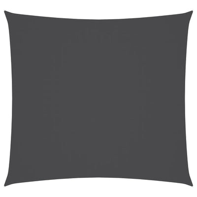Vidaxl Sun Shade Square 4x4 M Tessuto Oxford Antracite -Colorato