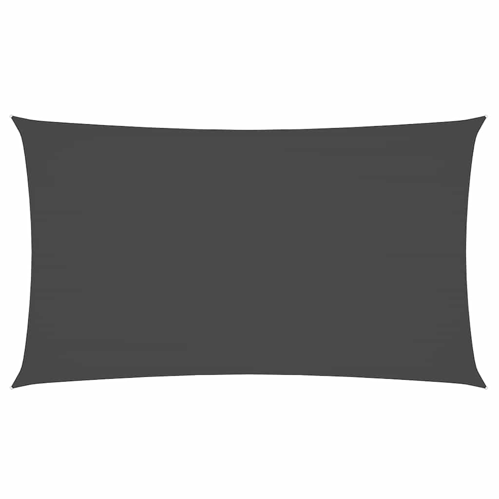 Vidaxl Sun Shade Rectangular 2x4,5 M tessuto oxford antracite -lorato