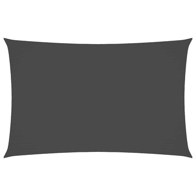 Vidaxl Sun Shade Rectangular 2x5 M Tessuto di Oxford antracite -Collorato