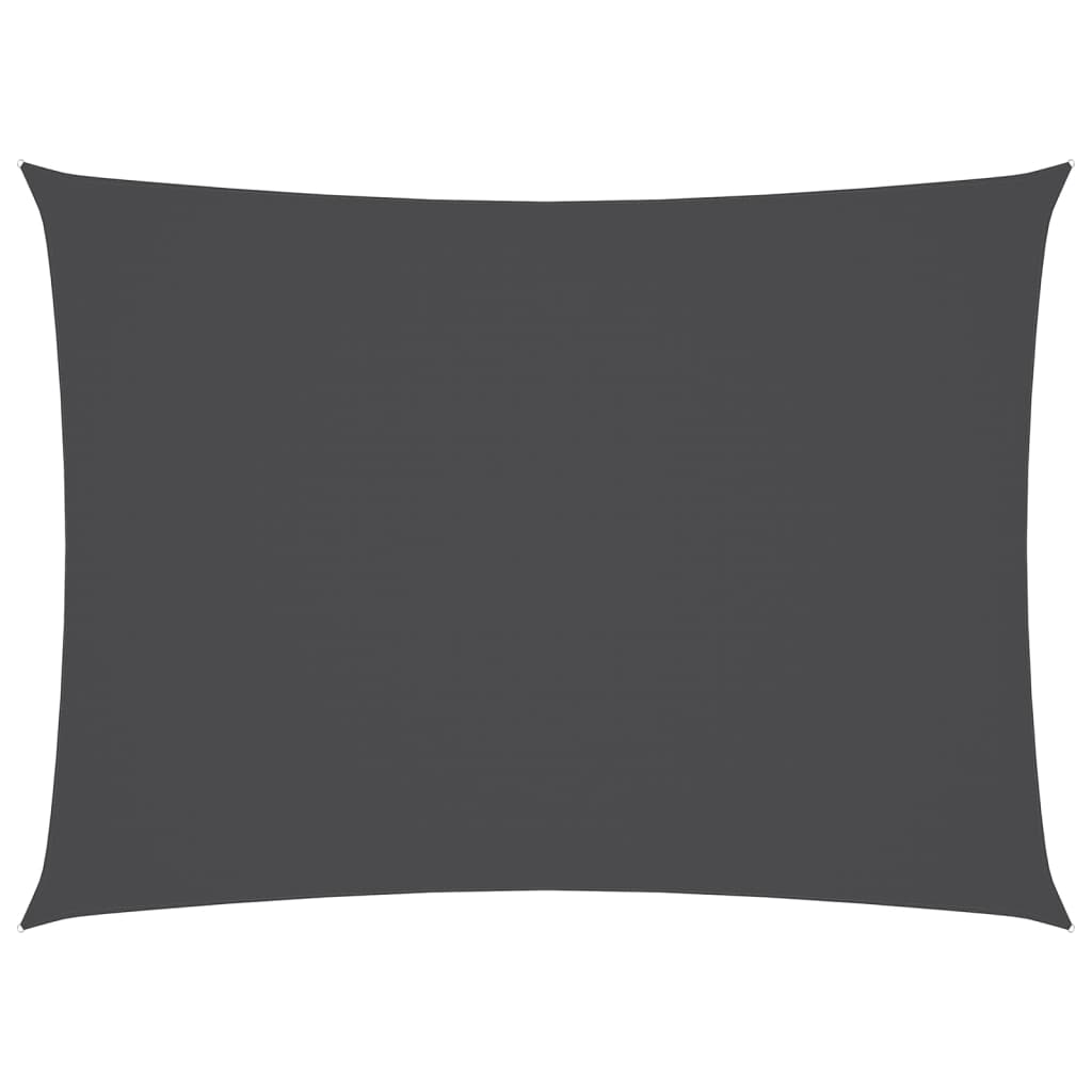 Vidaxl Sunshade Rectangular 3x4.5 M Oxford Fabric Antracita