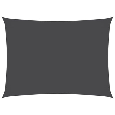 Vidaxl Sun Shade Rectangular 3x5 M Tessuto Oxford antracite