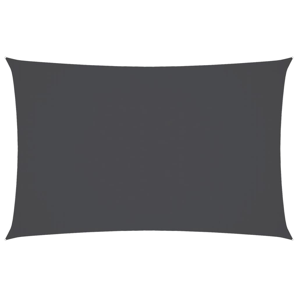 Vidaxl Sun Shade Rectangular 3x6 M in tessuto Oxford antracite