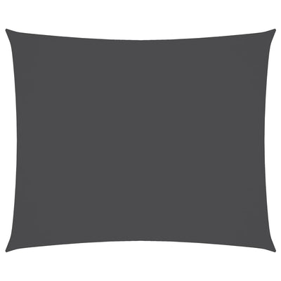 Vidaxl Sun Shade Rectangular 4x5 M Tessuto Oxford Antracite -Colorato