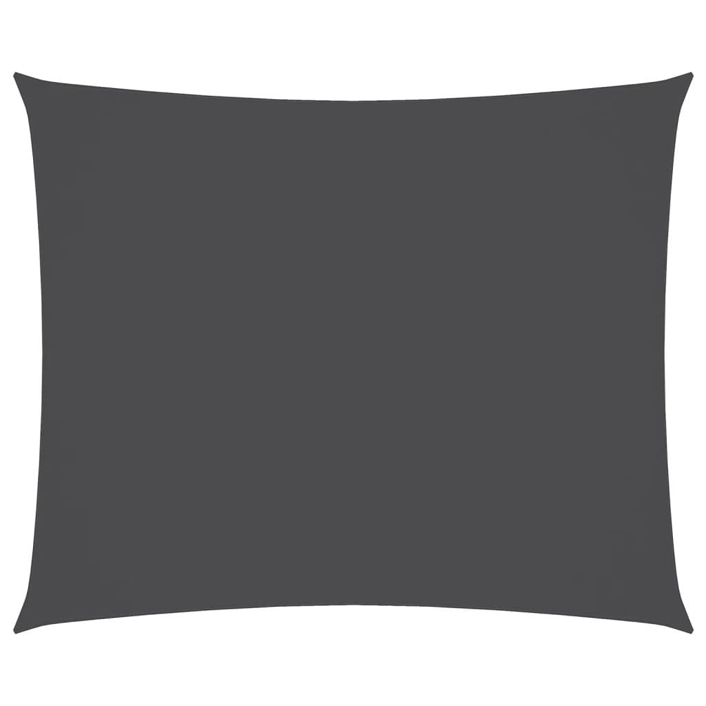 Vidaxl Sunshade Rectangular 4x5 M Oxford Fabric Antracita