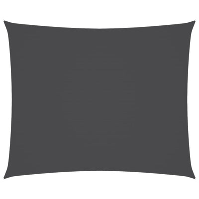 Vidaxl Sun Shade Rectangular 5x6 M in tessuto Oxford antracite