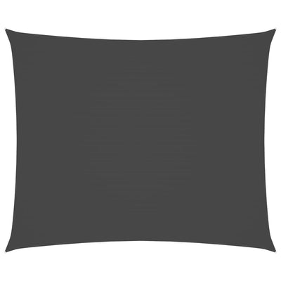 Vidaxl Sun Shade Rectangular 6x7 M Tessuto Oxford antracite -Collorato