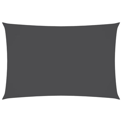 Vidaxl Sun Shade Rectangular 6x8 M Tessuto di Oxford antracite -Collorato