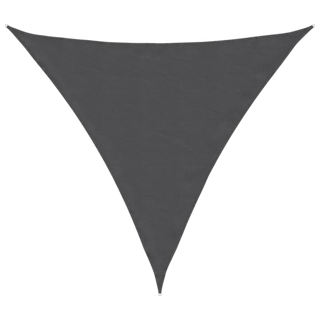Vidaxl Sunshade Triangular 3x3x3 M Oxford Fabric Antracita