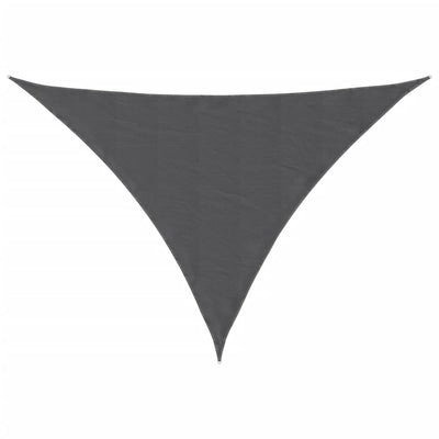 Vidaxl Sun Shade Triangular 3.5x3.5x4.9 M tessuto oxford Colore antracite