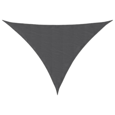 Vidaxl Sun Shade Triangular 4x4x5.8 M tessuto oxford antracite -lorato