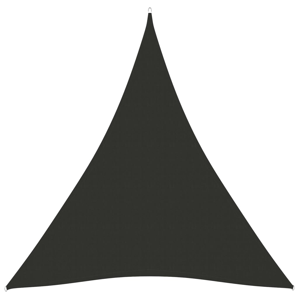 Vidaxl Sunshade Triangular 4x5x5 M Oxford Fabric Antracita