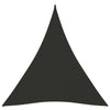 Toldo triangular vidaxx 5x7x7 m tela oxford antracita