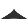 Toldo triangular vidaxx 5x7x7 m tela oxford antracita